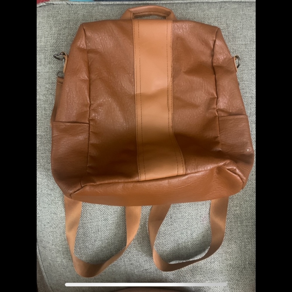 Brown Backpack